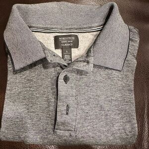 Men’s long sleeve polo shirt